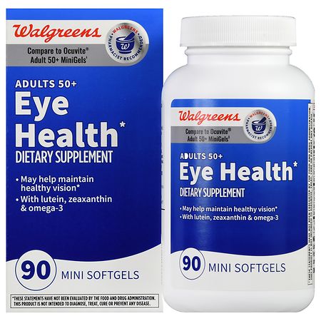 Walgreens Adults 50+ Eye Health Mini Softgels